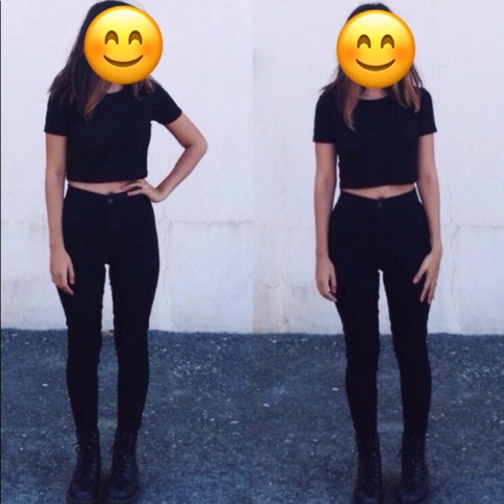 Topshop High Waisted Moto Jamie Jeans Sz 28